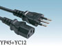 AC Power Cord_YP45+YC12